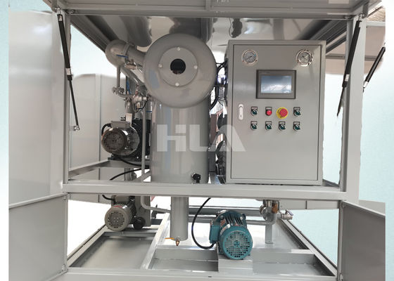 آلة تصفية زيت المحول عالية الدقة للمنتجات النهائية النظيفة محتوى الغاز≤0.1% دقة التصفية≤1μm