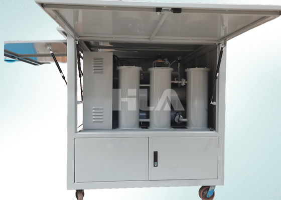 آلة تصفية زيت المحول ثلاثية المراحل مع تحكم PLC تلقائي بالكامل