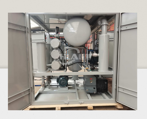 48KW الطاقة التدفئة آلة تنقية النفط لتنظيف النفط الفعال عند ضغط 0.04MPa