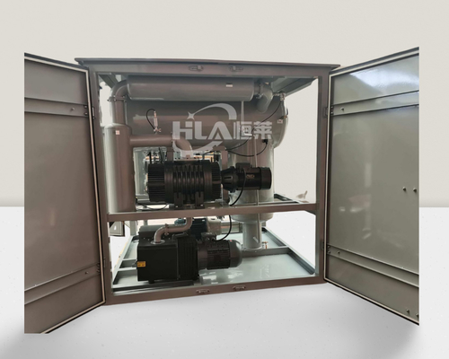 48KW الطاقة التدفئة آلة تنقية النفط لتنظيف النفط الفعال عند ضغط 0.04MPa