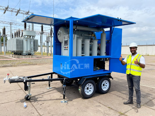 آلة معالجة المياه لمطهر زيت متنقل للتطبيقات الصناعية