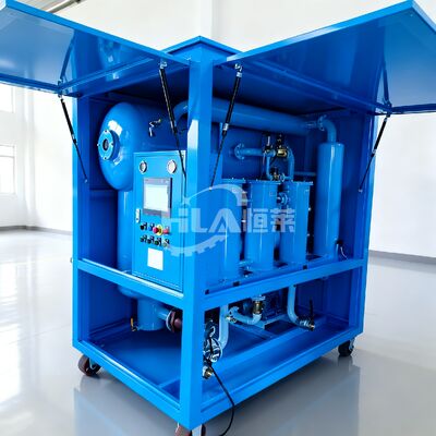 آلة تنقية زيت التوربينات من 150 كجم إلى 1000 كجم والتي تقدم قيمة استحلاب خلال 15 دقيقة ومحتوى مائي أقل من 10 جزء في المليون لتحسين التحكم في الزيت