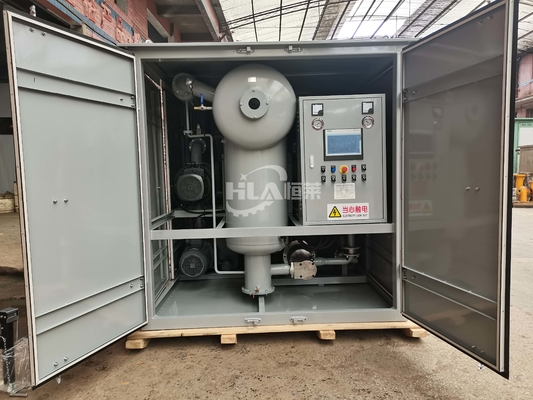 تنقية الزيت جهاز تنقية زيت متنقل مع فولتاج انقطاع تلقائي يدوي نطاق درجة حرارة الزيت 20 °C 80 °C